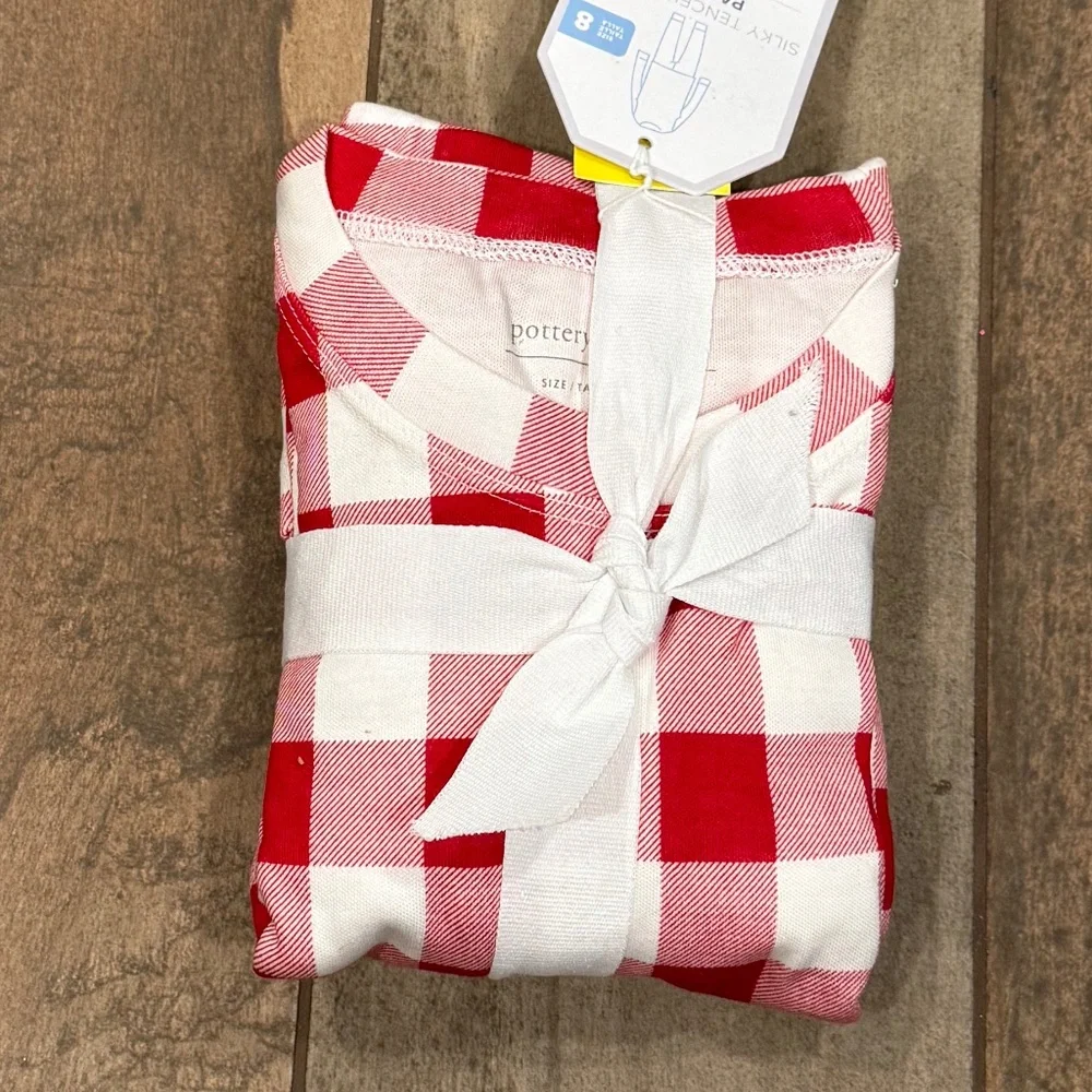 Holiday Silky Tencel Check Pajama Set - PBK